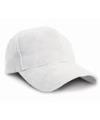 RC25  Pro-Style Brushed Cotton Cap White colour image